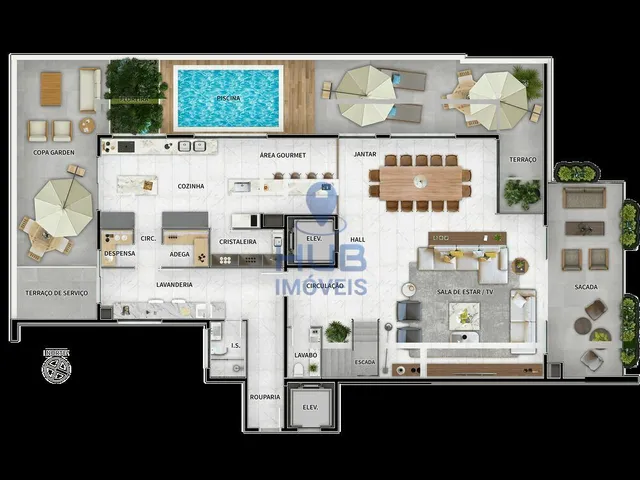 Imagem 10: Apartamento 4 Dormitórios para venda em Curitiba - PR