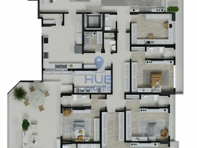 Imagem 6: Apartamento 4 Dormitórios para venda em Curitiba - PR