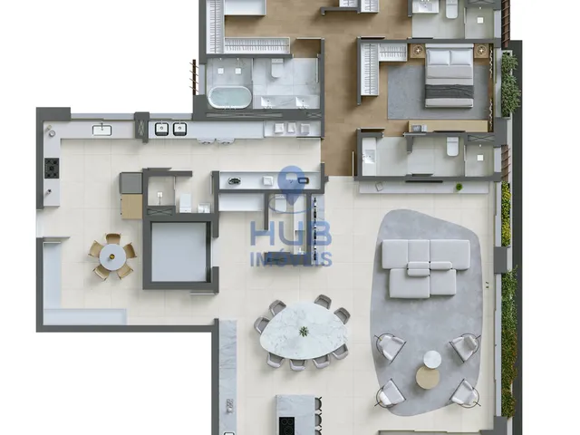 Imagem 5: Apartamento 3 Dormitórios para venda em Curitiba - PR