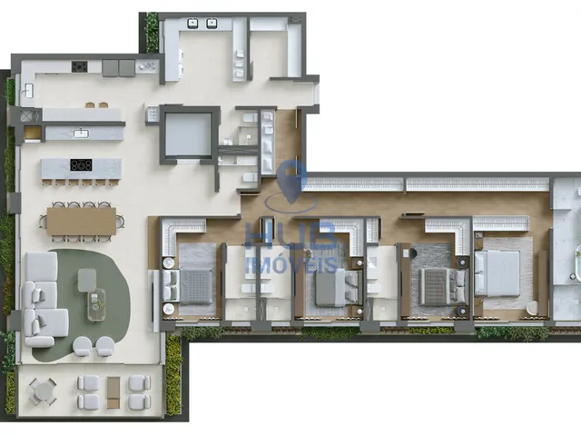 Imagem 6: Apartamento 3 Dormitórios para venda em Curitiba - PR