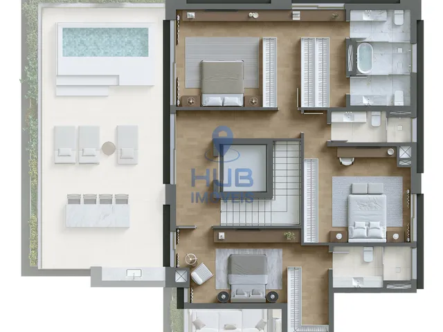 Imagem 9: Apartamento 3 Dormitórios para venda em Curitiba - PR