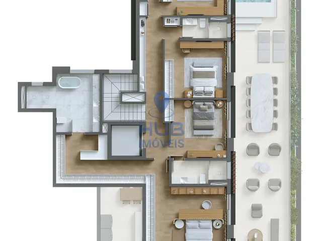 Imagem 11: Apartamento 3 Dormitórios para venda em Curitiba - PR