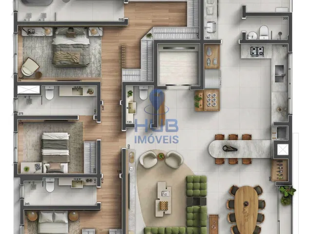 Imagem 6: Apartamento 3 Dormitórios para venda em Curitiba - PR