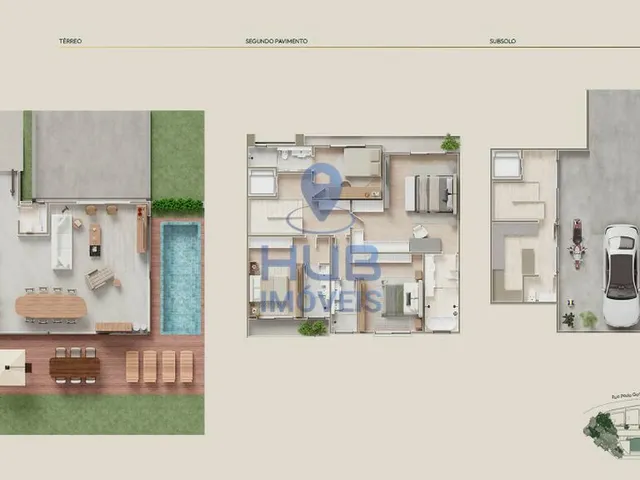 Imagem 3: Casa 4 Dormitórios para venda em Curitiba - PR