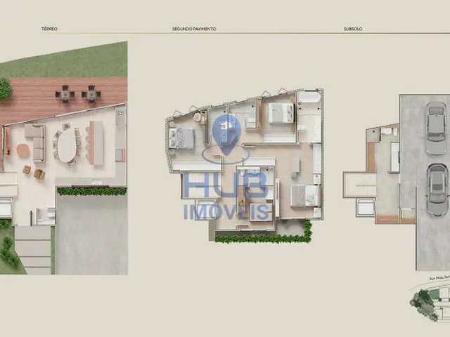 Imagem 2: Casa 4 Dormitórios para venda em Curitiba - PR