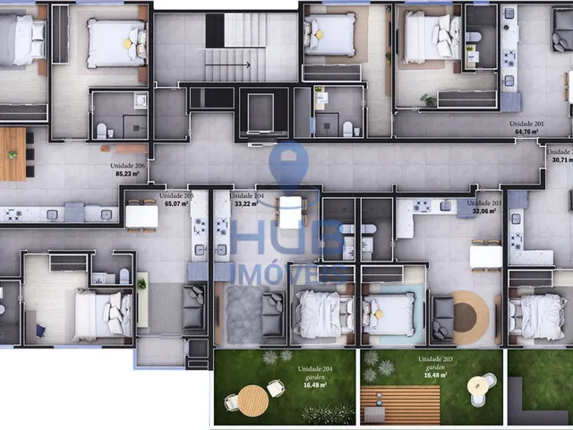 Imagem 15: Apartamento 3 Dormitórios para venda em Florianópolis - SC