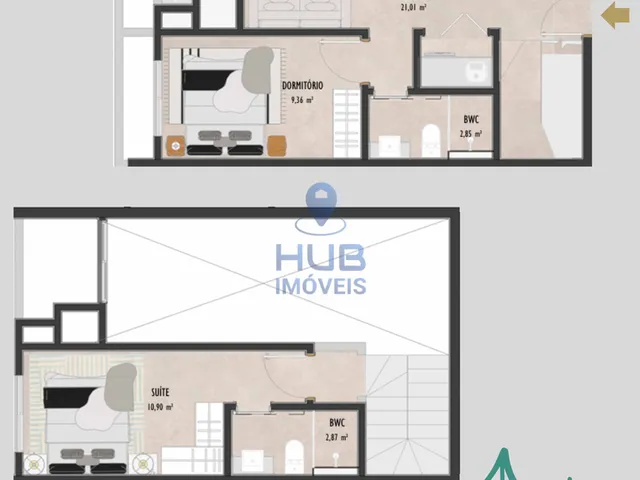 Imagem 14: Apartamento 2 Dormitórios para venda em Florianópolis - SC