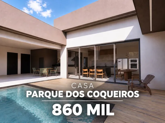 Imagem: Casa no Parque dos Coqueiros por R$ 860.000,00