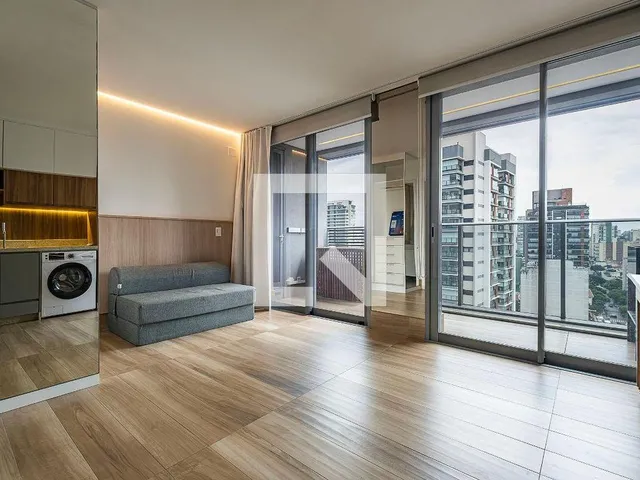 Imagem: O apartamento possui 1 Dormitório, 1 Banheiro, 30m² de