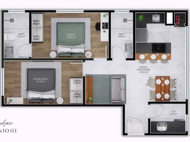 Imagem 2: Apartamento | Infinity