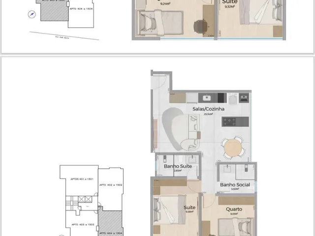 Imagem 9: OPORTUNIDADE IMPERDÍVEL – APARTAMENTOS NOVOS NO CENTRO DE MONTES CLAROS