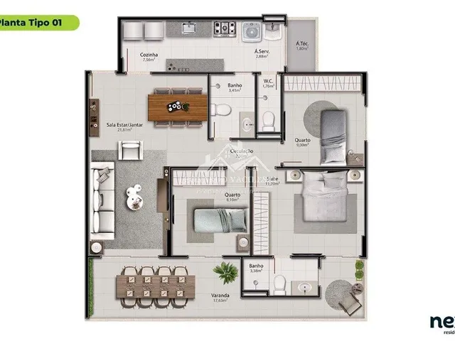 Imagem 10: Apartamento à Venda em Alphaville Jacuhy, Serra - ES