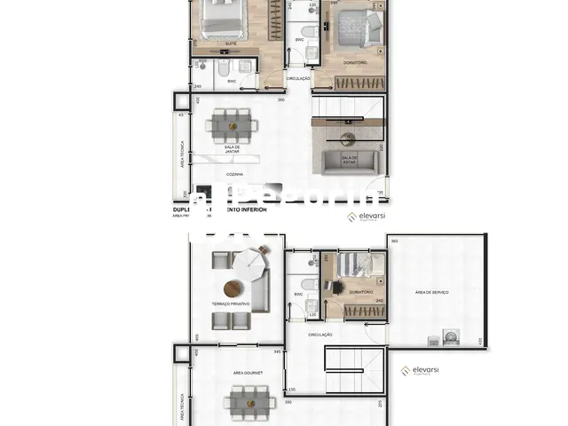 Imagem 14: Apartamento à venda com 3 quartos e churrasqueira em Centro, Pinhais