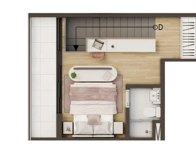 Imagem 9: Studio para Venda em Curitiba / PR no bairro Centro