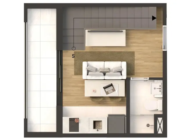 Imagem 7: Studio para Venda em Curitiba / PR no bairro Centro