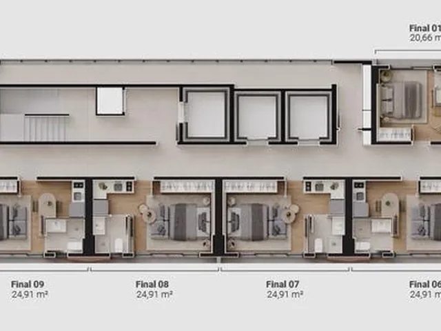 Imagem 16: Studio para Venda em Curitiba / PR no bairro Centro