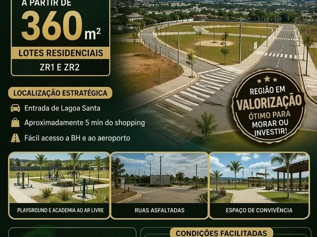 Imagem: Terreno Á Venda em Lagoa Santam Proximo