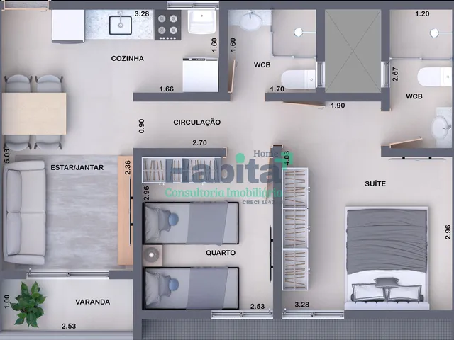 Imagem 11: Apartamento em Cidade dos Colibris, João Pessoa/PB