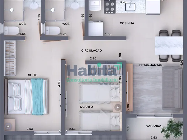 Imagem 9: Apartamento em Cidade dos Colibris, João Pessoa/PB