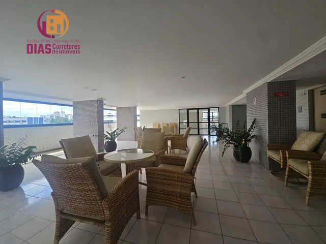 Imagem 14: Alugo Apartamento mobiliado com 75m2 na pituba, varanda panorâmica, 2/4, 1 suíte