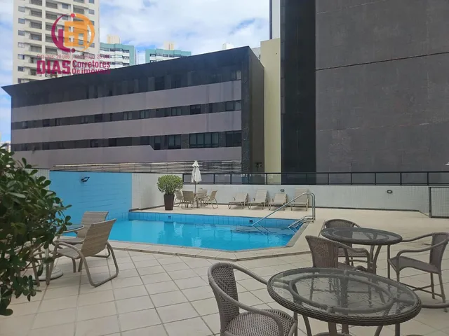 Imagem 11: Alugo Apartamento mobiliado com 75m2 na pituba, varanda panorâmica, 2/4, 1 suíte