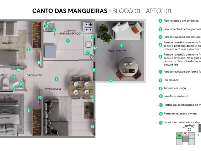 Imagem 6: Lançamento Canto das Mangueiras - Várzea Grande
