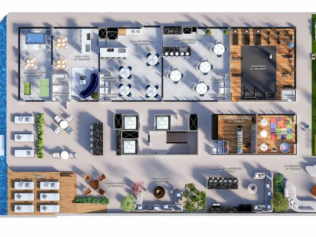Imagem 2: One Bay Tower Apartamento com 2 dormitórios