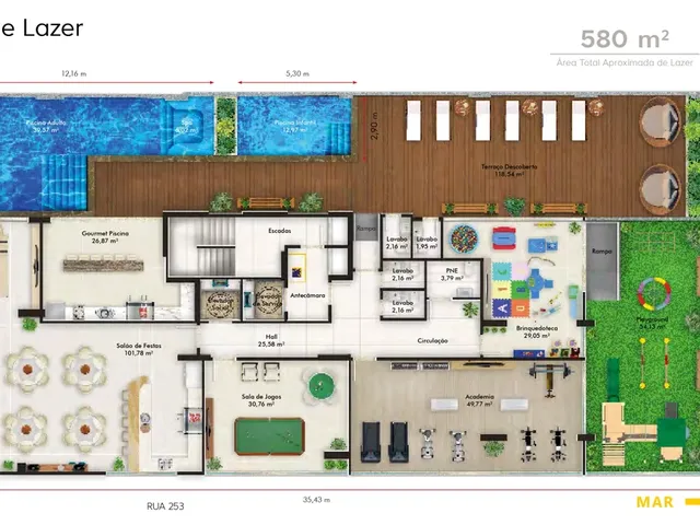 Imagem 2: Monte Carlo Apartamento com 5 dormitórios