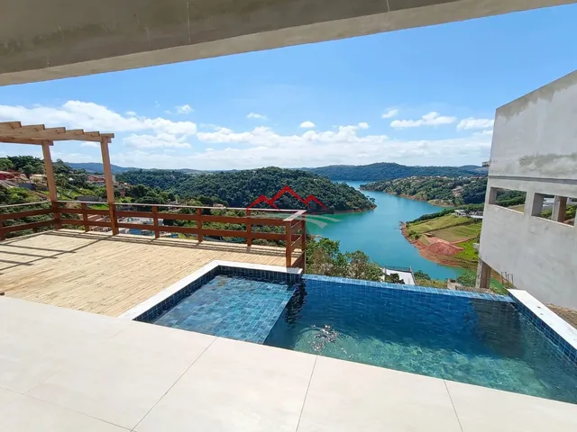 Imagem: Casa térrea nova 3 suítes piscina vista