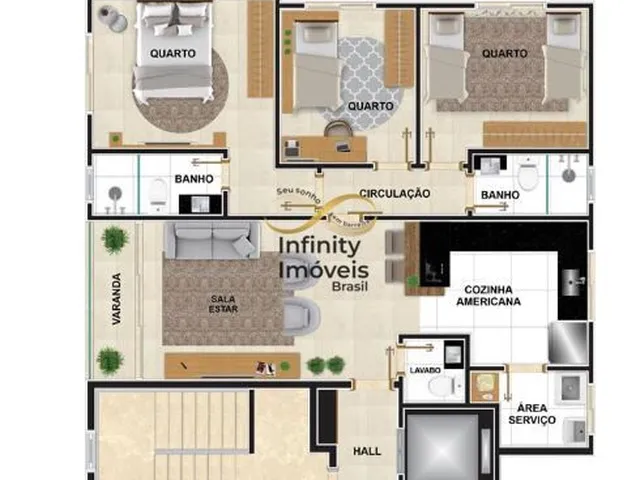 Imagem 15: RESIDENCIAL STELLA MARIS CAIÇARA - Apartamento à venda no bairro Caiçaras - Belo
