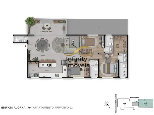 Imagem 5: VETRO SAO LUCAS LC COSTA - Apartamento à venda no bairro Serra - Belo Horizonte/MG