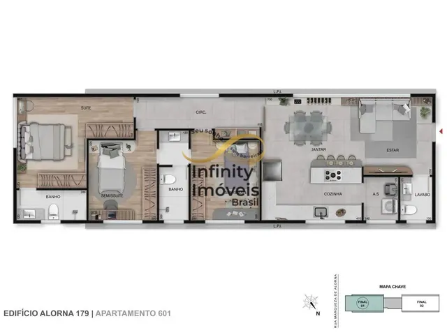 Imagem 2: VETRO SAO LUCAS LC COSTA - Apartamento à venda no bairro Serra - Belo Horizonte/MG