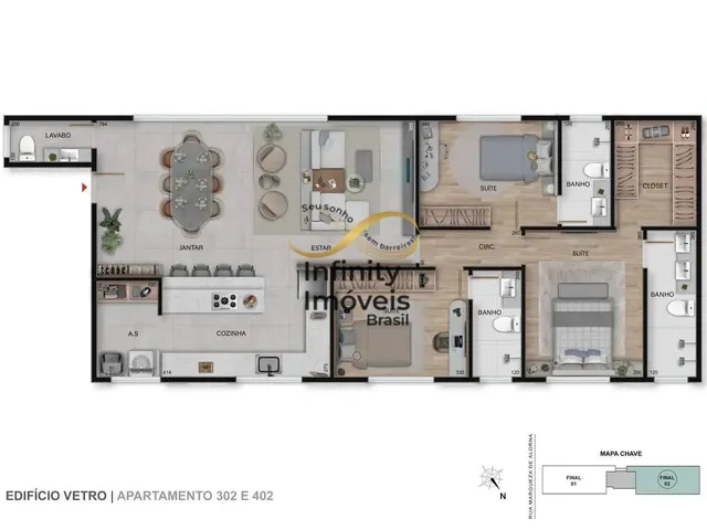 Imagem 12: VETRO SAO LUCAS LC COSTA - Apartamento à venda no bairro Serra - Belo Horizonte/MG