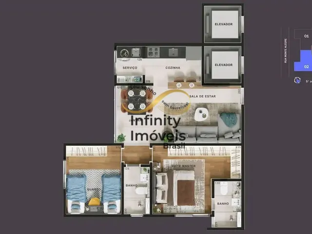 Imagem 10: Up Contorno - Serraa - Apartamento à venda no bairro Serra - Belo Horizonte/MG
