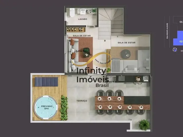 Imagem 11: Up Contorno - Serraa - Apartamento à venda no bairro Serra - Belo Horizonte/MG