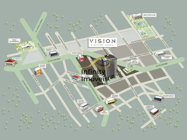 Imagem 12: VISION - Apartamento à venda no bairro Santo Antônio - Belo Horizonte/MG