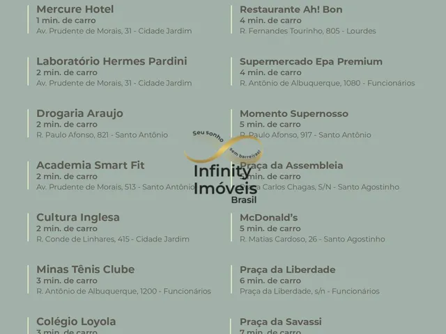 Imagem 11: VISION - Apartamento à venda no bairro Santo Antônio - Belo Horizonte/MG