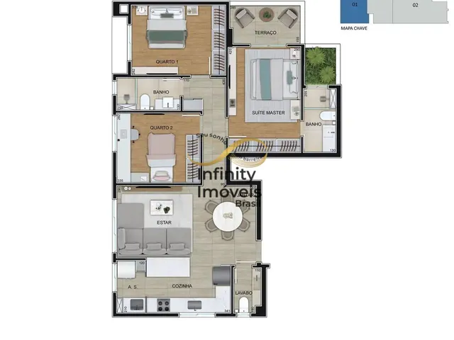 Imagem 16: Contour Mcf - Apartamento À Venda no Bairro Carmo - Belo Horizonte/Mg