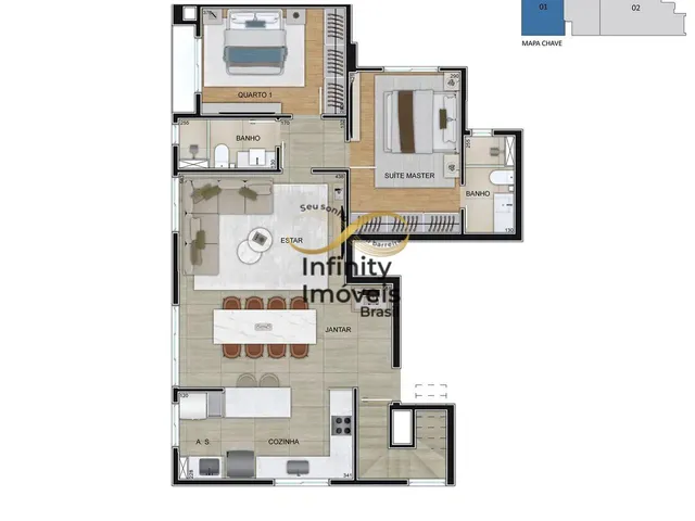 Imagem 13: Contour Mcf - Apartamento À Venda no Bairro Carmo - Belo Horizonte/Mg