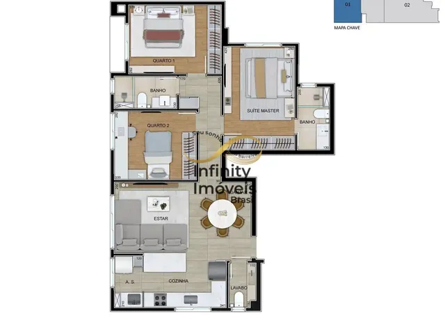 Imagem 5: Contour Mcf - Apartamento À Venda no Bairro Carmo - Belo Horizonte/Mg