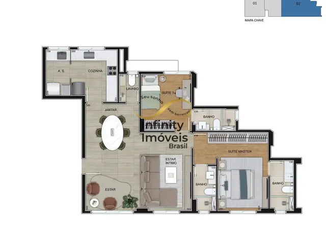 Imagem 6: Contour Mcf - Apartamento À Venda no Bairro Carmo - Belo Horizonte/Mg