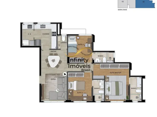 Imagem 9: Contour Mcf - Apartamento À Venda no Bairro Carmo - Belo Horizonte/Mg