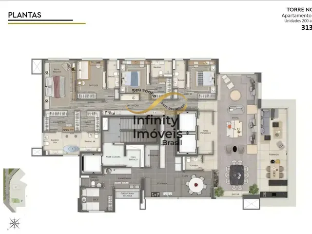 Imagem 11: Unique Nord - T2 - Apartamento À Venda no Bairro Jardim Canadá - Nova Lima/Mg