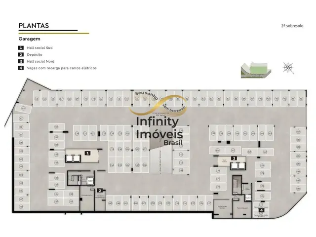 Imagem 4: Unique Nord - T2 - Apartamento À Venda no Bairro Jardim Canadá - Nova Lima/Mg