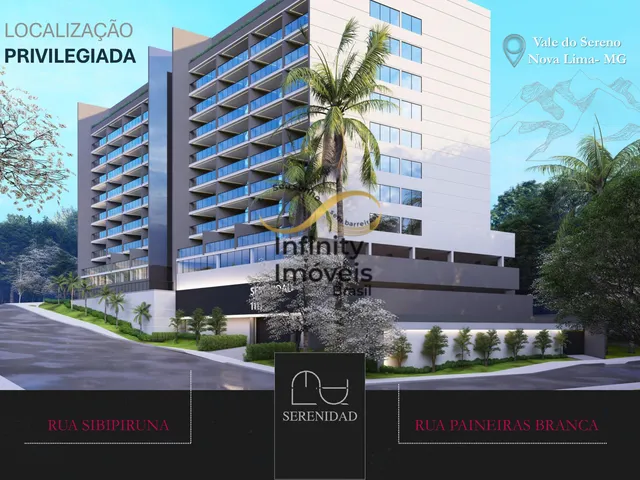 Imagem 1: Serenidad Residence - Apartamento à venda no bairro Vale do Sereno - Nova Lima/MG