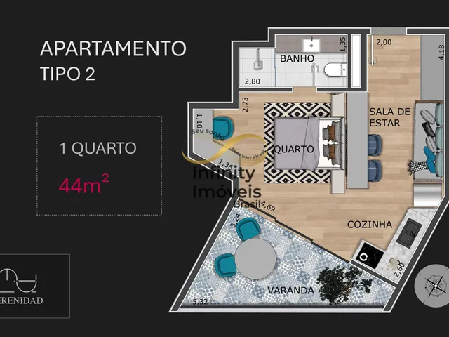 Imagem 16: Serenidad Residence - Apartamento à venda no bairro Vale do Sereno - Nova Lima/MG