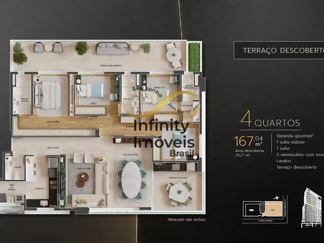 Imagem 14: PRIME SANTO ANTONIO TERRAZZAS - Apartamento à venda no bairro Santo Antônio - Belo
