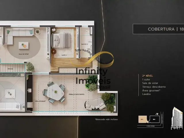 Imagem 4: PRIME SANTO ANTONIO TERRAZZAS - Apartamento à venda no bairro Santo Antônio - Belo
