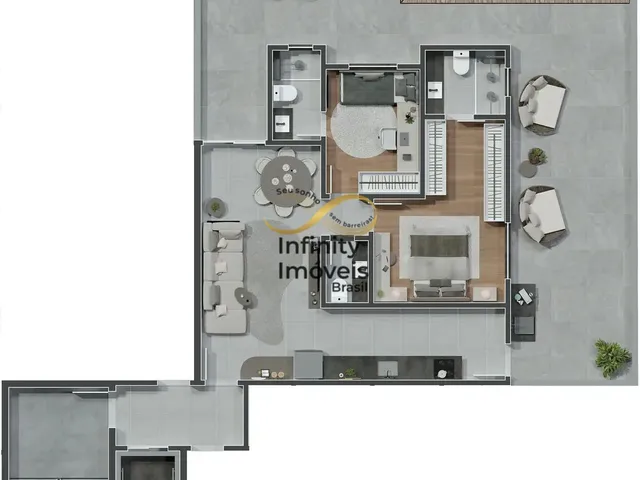 Imagem 5: Seleto Fascino - Apartamento em Santo Antônio, Belo Horizonte/MG