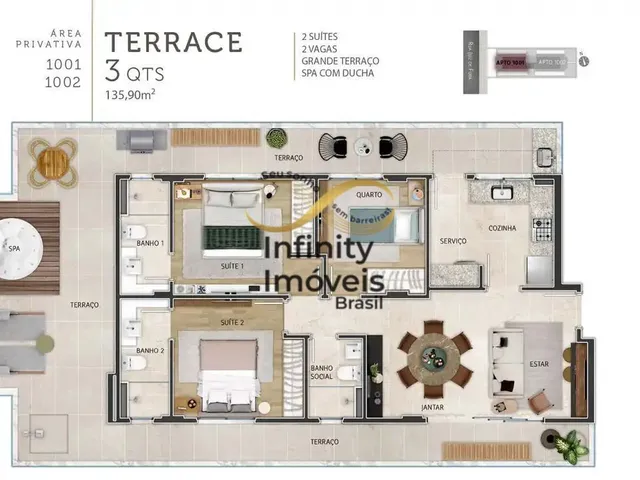 Imagem 9: Narducci - Apartamento à venda no bairro Santo Agostinho - Belo Horizonte/MG